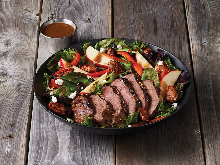 Steak Apple Pecan Harvest Salad