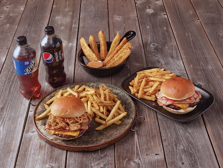 Burger Combo for Two 